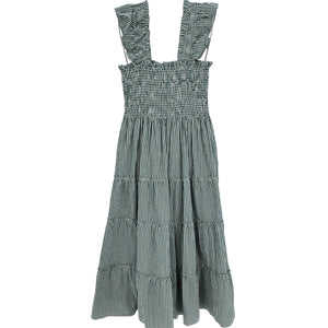 Hill House Home Gingham Green Ellie Dress Size XS
