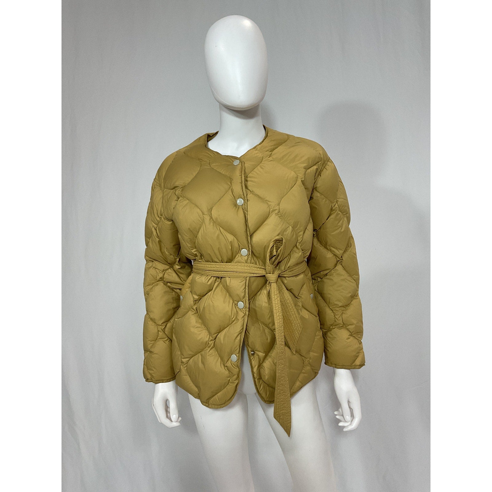 Rag & Bone 'Rudy' Beige Nylon Liner Classic Fit Jacket Size XXS