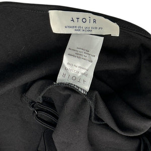 Atoir Asymmetric Black Promise Me Crop Top Size 6