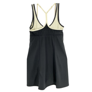 L*Space Sleek Black Doubles Dress Size M