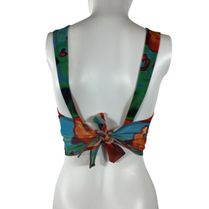 Miaou 'Tati' Blue Polyester Top Size M