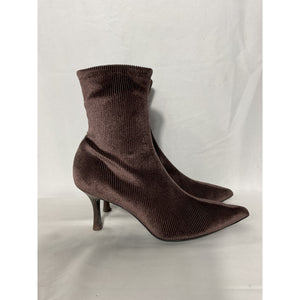 Rag & Bone 'Brea' Brown Corded Sock Boot Size 5