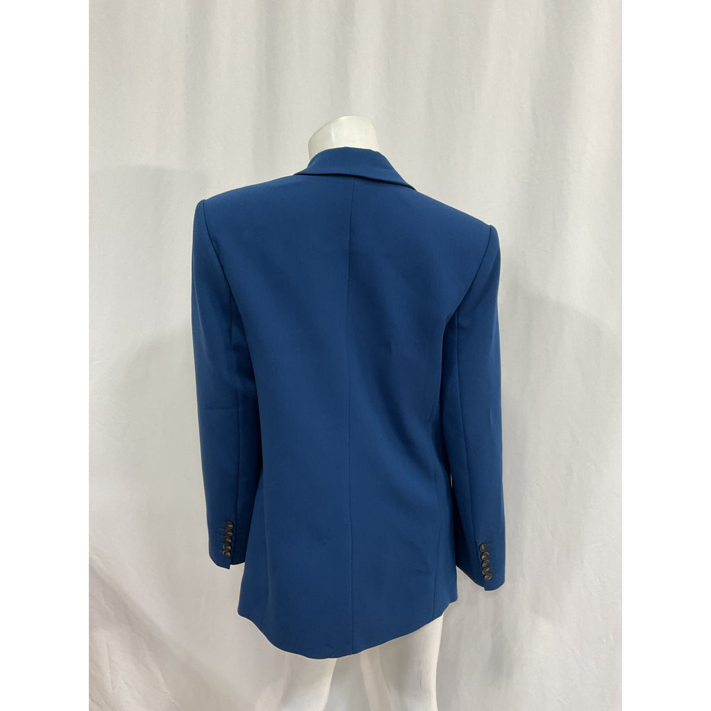 Shona Joy 'Irena' Blue Polyester Blazer Size 2