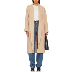 Astr The Label 'Edna' Tan Fleece Coat Size XS