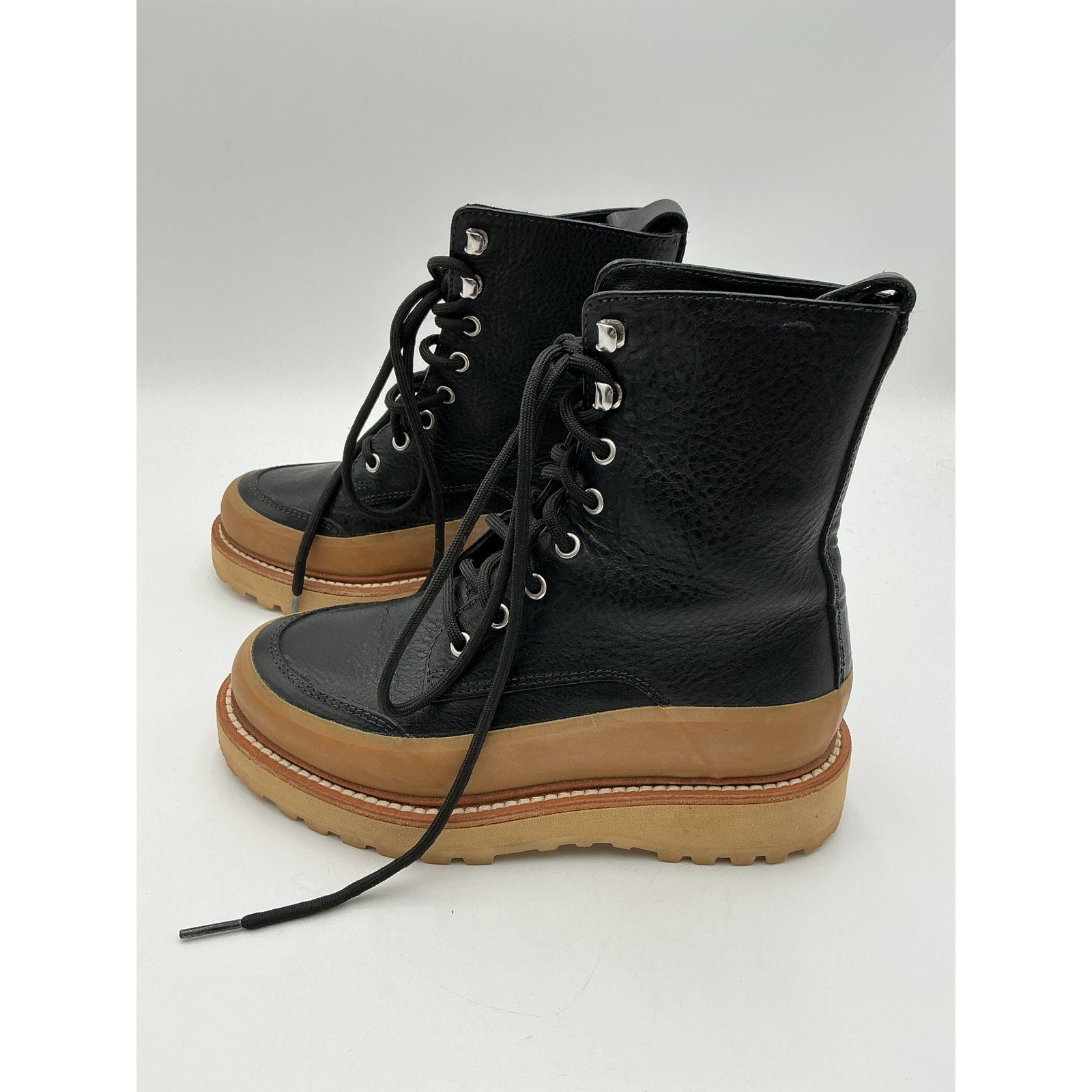 Ulla Johnson 'Etna' Raven Boots Size 6