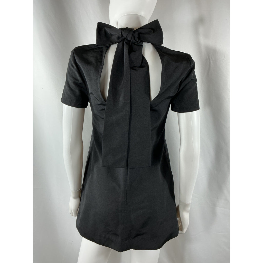 Staud Mini 'Ilana' Black Cotton Dress Size XS