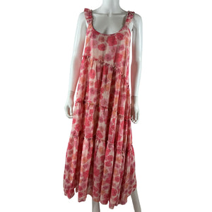 Hatch 'The Anaelle' Pink Polyester Dress Size 2
