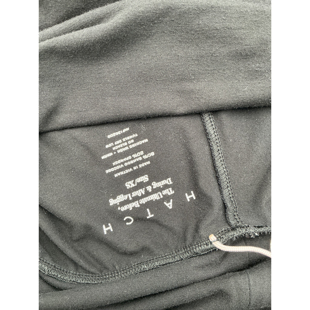 Hatch The Ultimate Black Viscose Before, During & After Legging Size XS