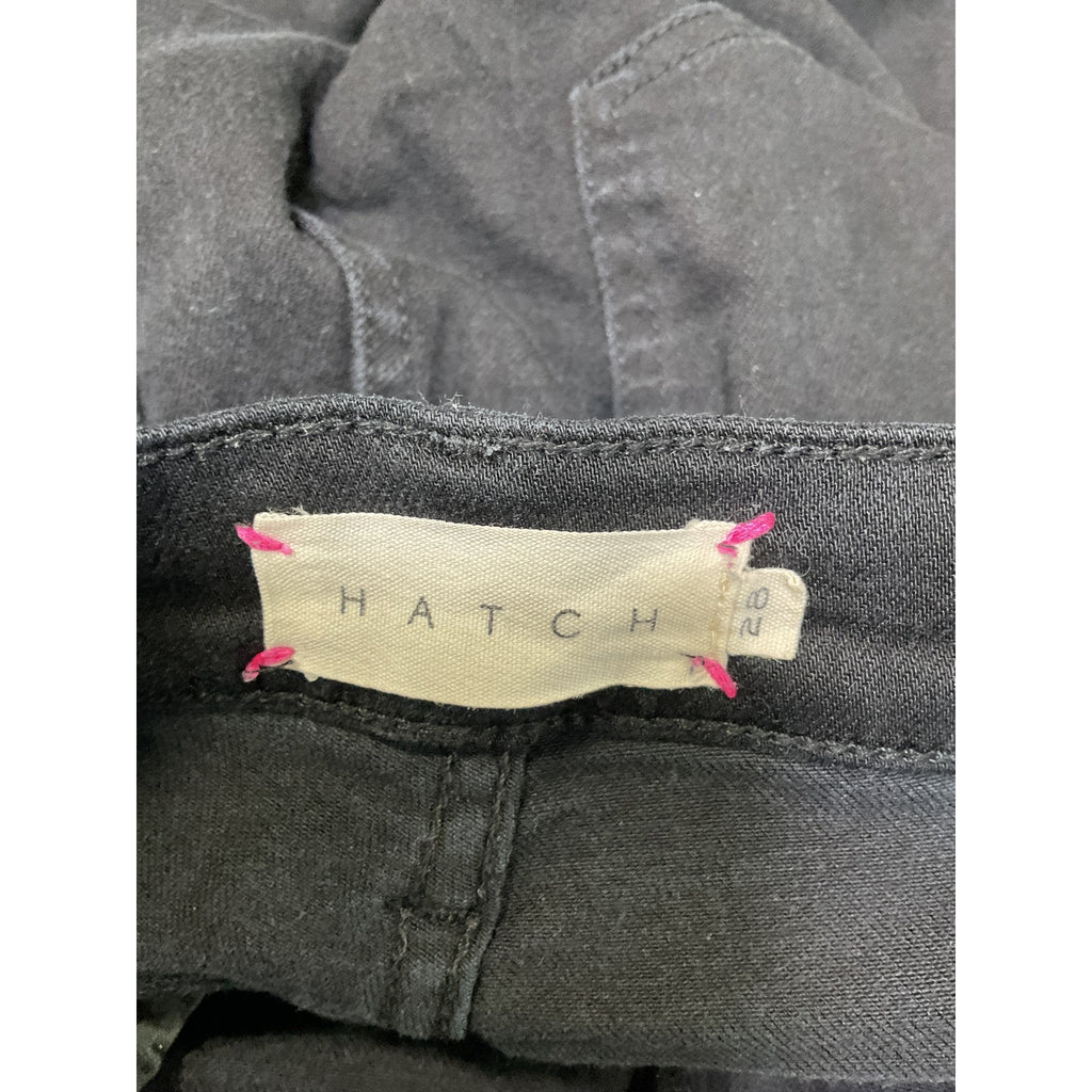 Hatch 'The Slim' Black Maternity Jean Size 28