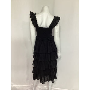 Tularosa 'Jude' Black Midi Dress Size S