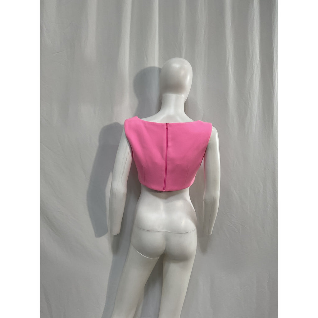 Alex Perry 'Rae' Pink Polyester Top Size 4