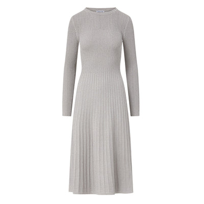 Veronica Beard Ribbed Heather Grey Nami Sweater Dress Size XS