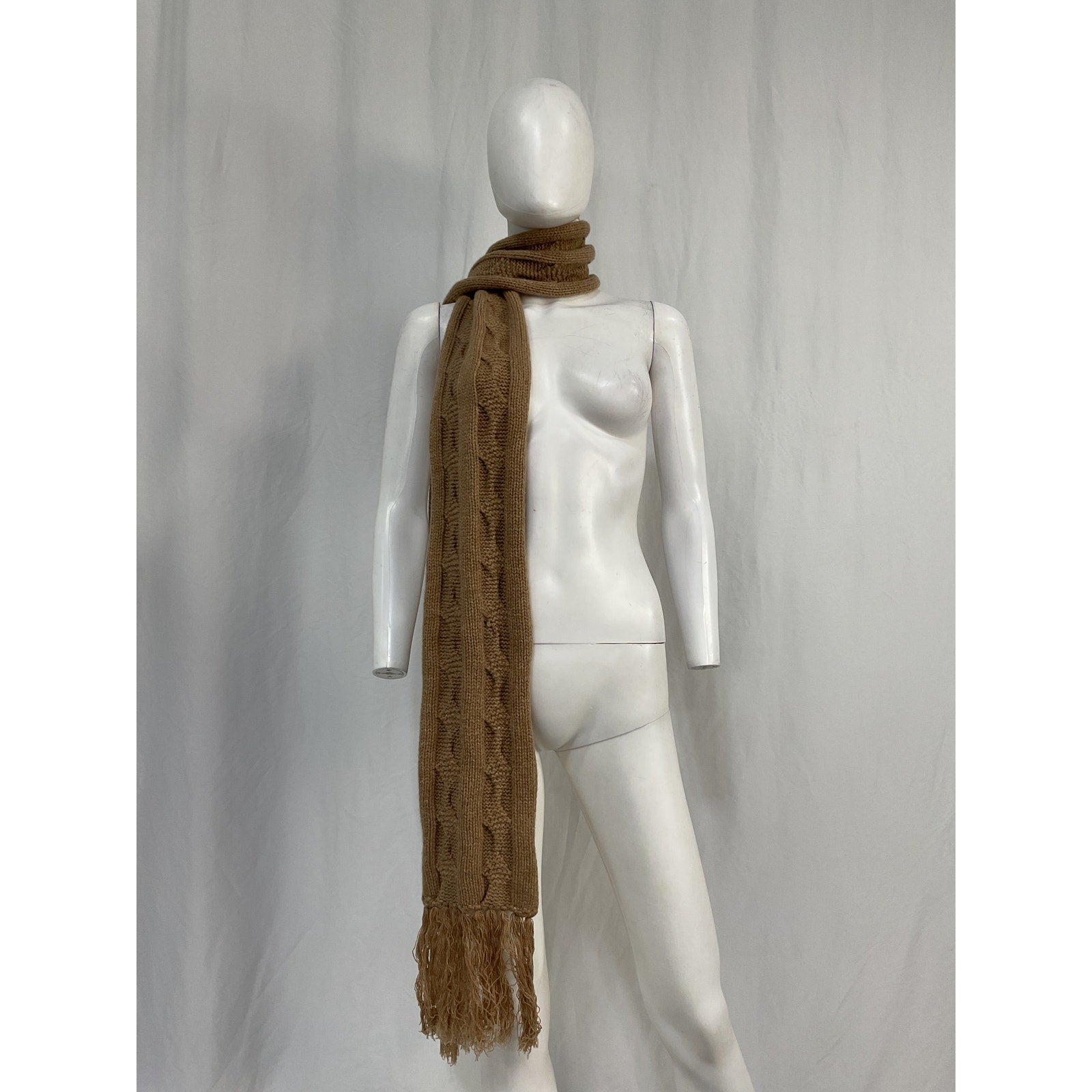 Eugenia Kim 'Gail' Brown Merino Wool Scarf Size OS