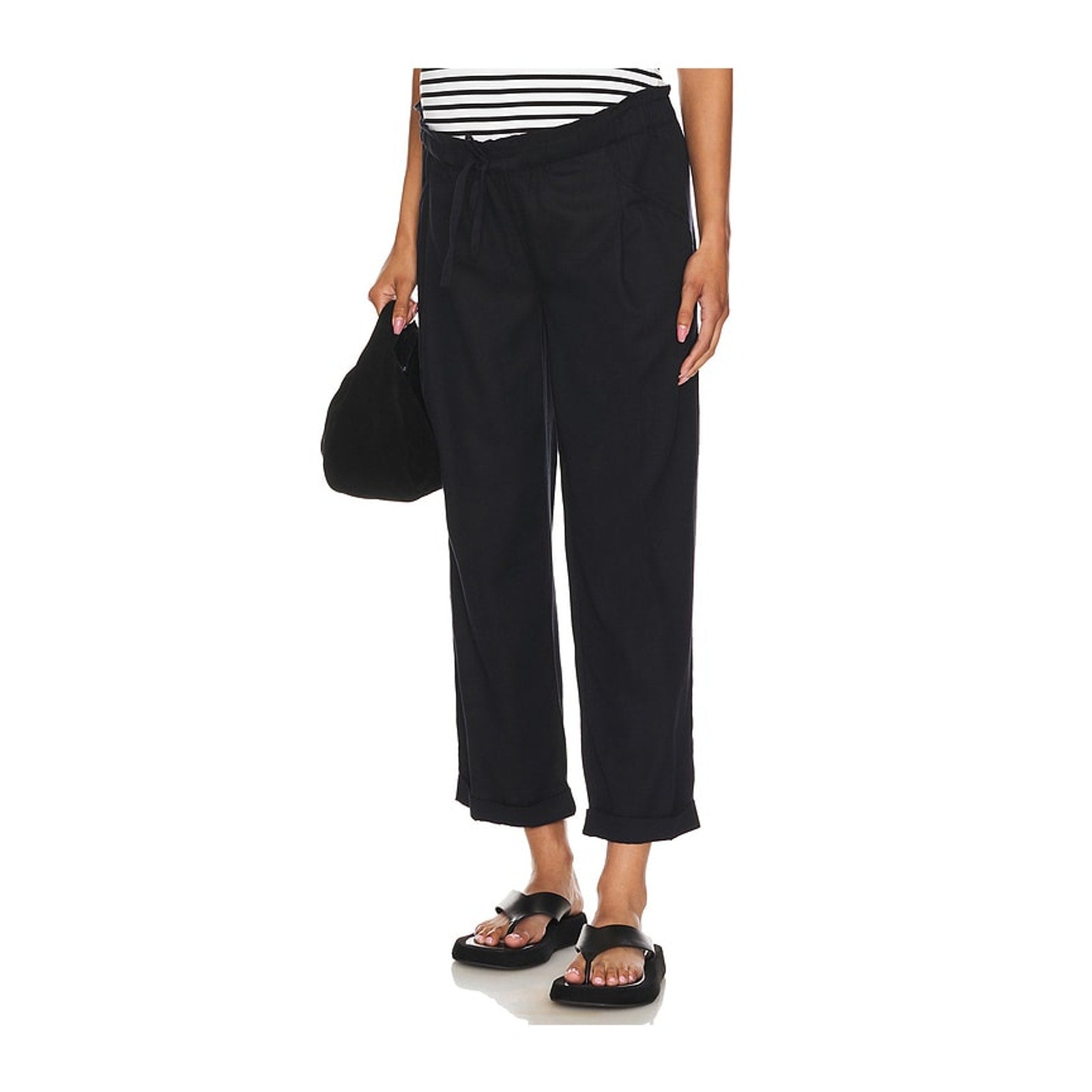 Hatch The Jude Navy Cotton Pant Size 0