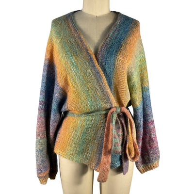Mes Demoiselles Knit Multicolor Revival Cardigan Size 0