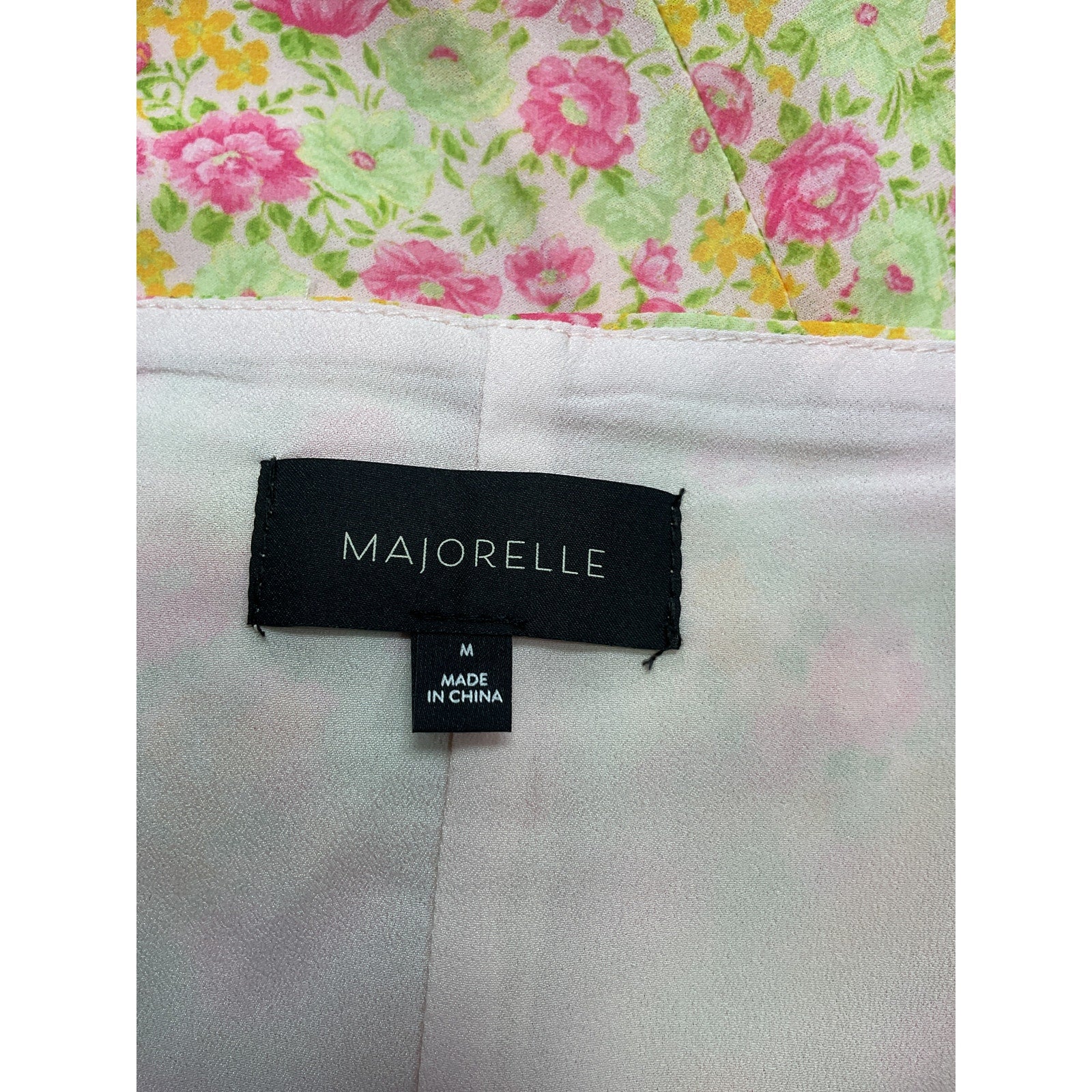 Majorelle 'Quincy' Pink Midi Dress Size M