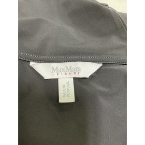 Max Mara 'Leisure' Black Ragazza Stretch-Jersey Top Size S