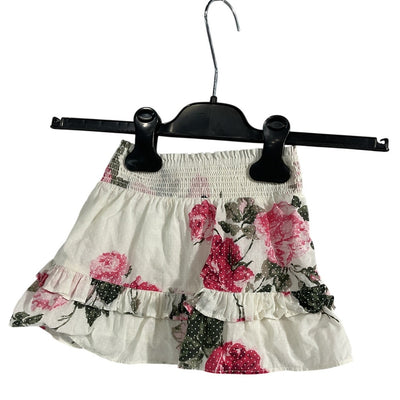Loveshackfancy Floral Paradise Pink Juniper Skirt Size 2-3 Y