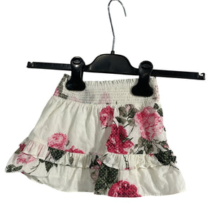 Loveshackfancy Floral Paradise Pink Juniper Skirt Size 2-3 Y