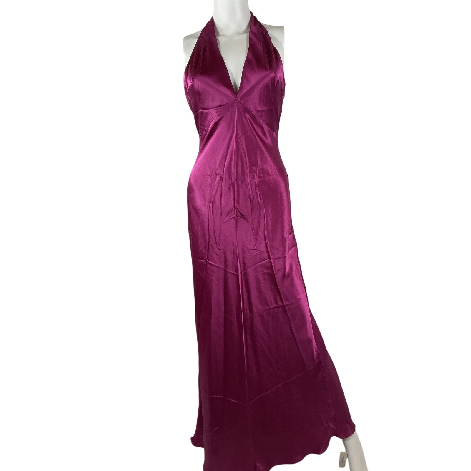 Reformation 'Daniela' Purple Silk Dress Size 0
