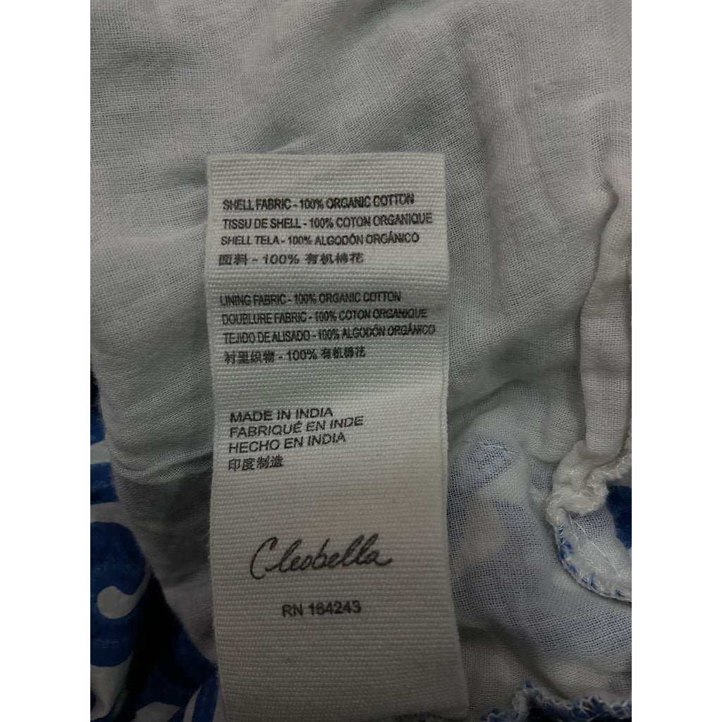 Cleobella 'Savannah' Blue Poplin Short Size S