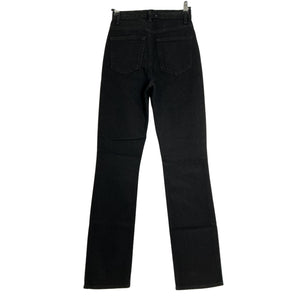 Reformation High-Rise Bootcut Black Donna Denim Jeans Size 24