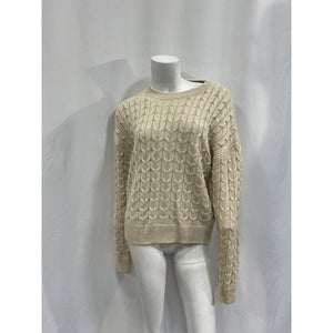 Tularosa 'Hannah' Beige Polyester Sweater Size S