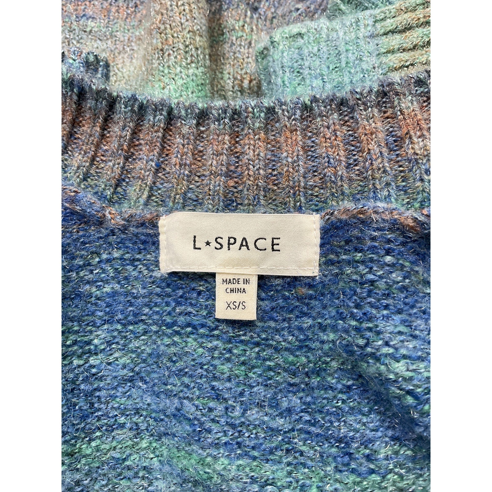 L*Space 'Zoe' Blue Cardigan Size XS