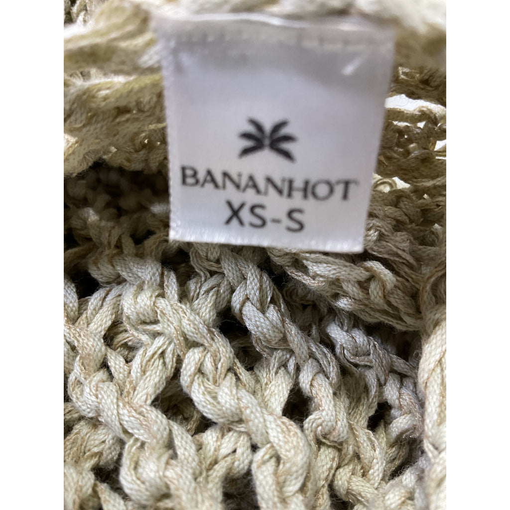 Bananhot 'Magen' White Knit Shirt Size XS