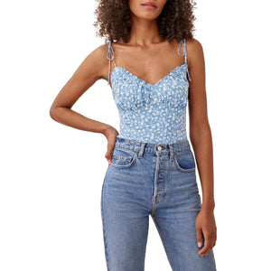 Reformation Floral Print Marie Robertson Camisole Size 4