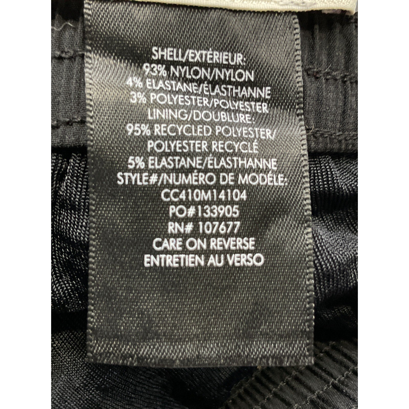 Alice + Olivia 'Elba' Black Sequin Pants Size S