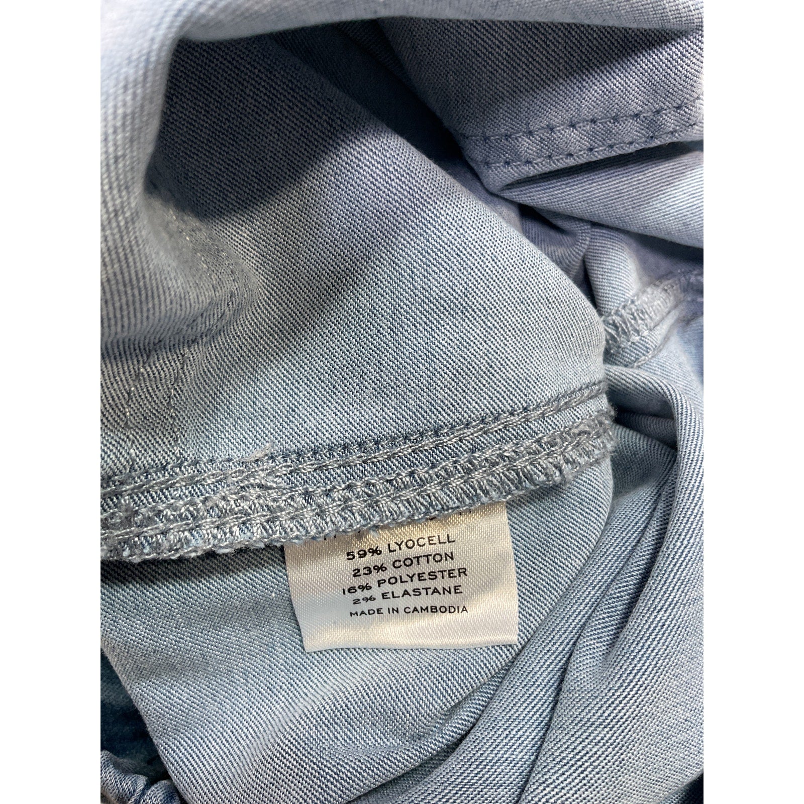 Hatch Kit Maternity Blue Lyocell Denim Jogger Size 0