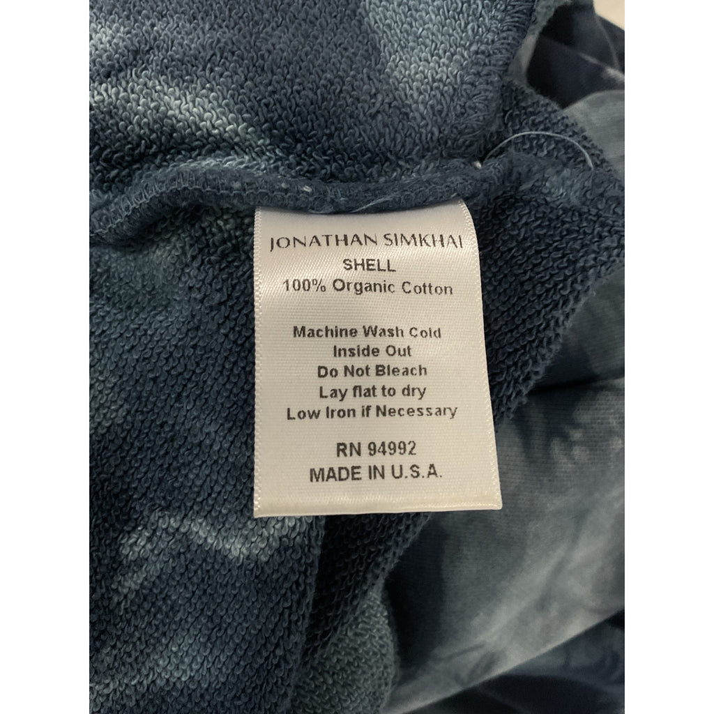 Simkhai 'Standard' Blue Cropped Cotton Tie-Dye Joggers Size XS