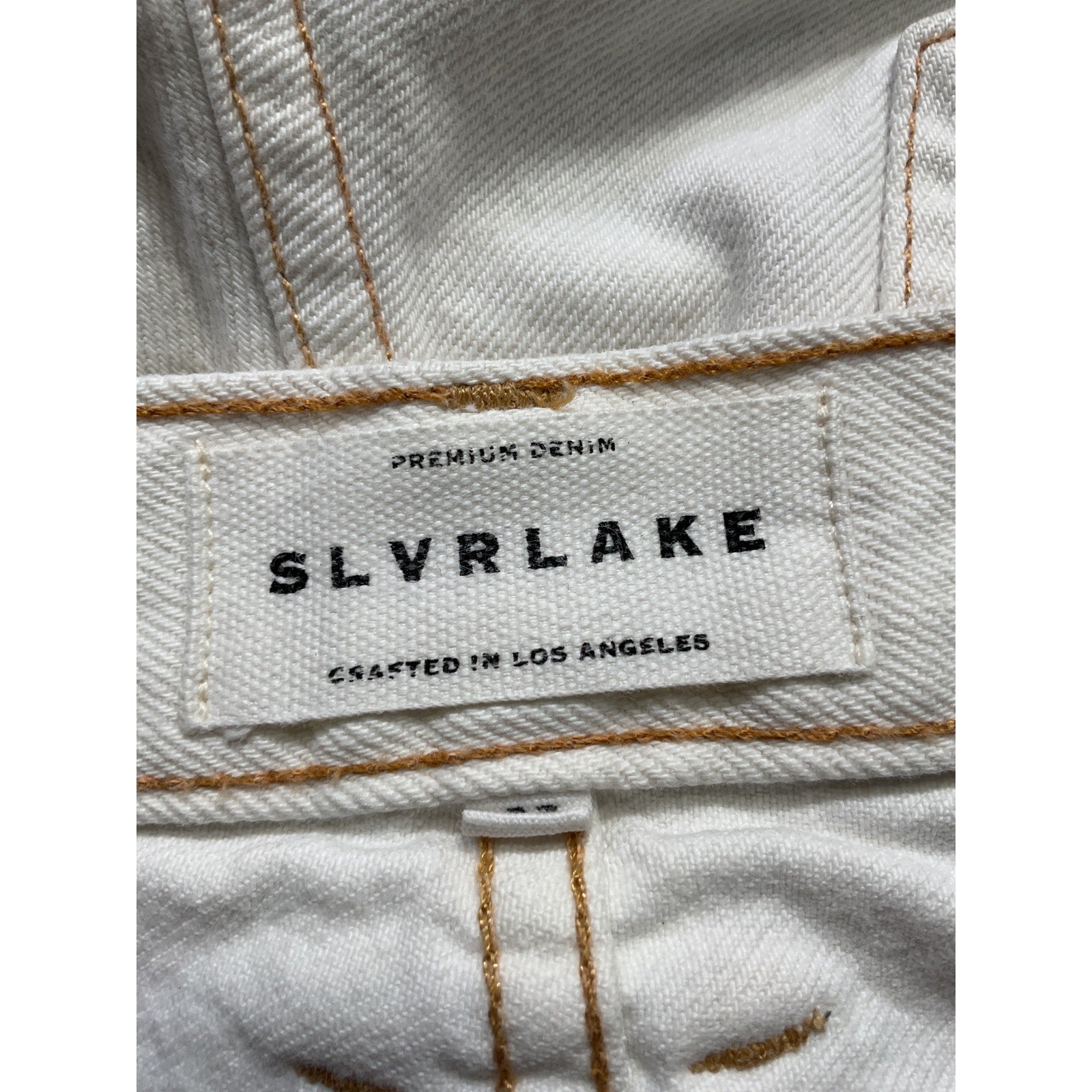 Slvrlake 'Farrah' White High Waist Cutoff Denim Shorts Size 23