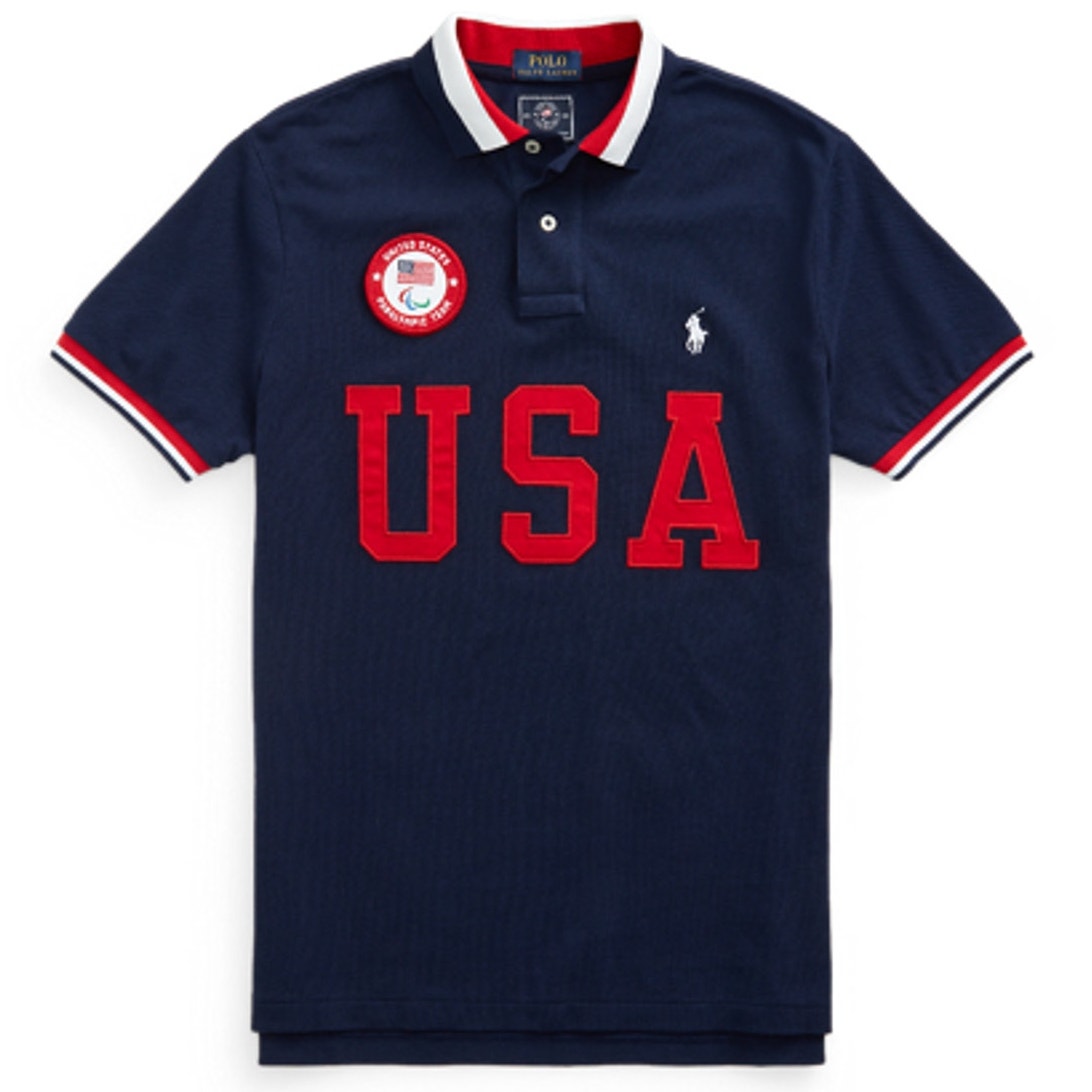 Ralph Lauren Classic Cruise Navy Team Usa Polo Shirt Size XS