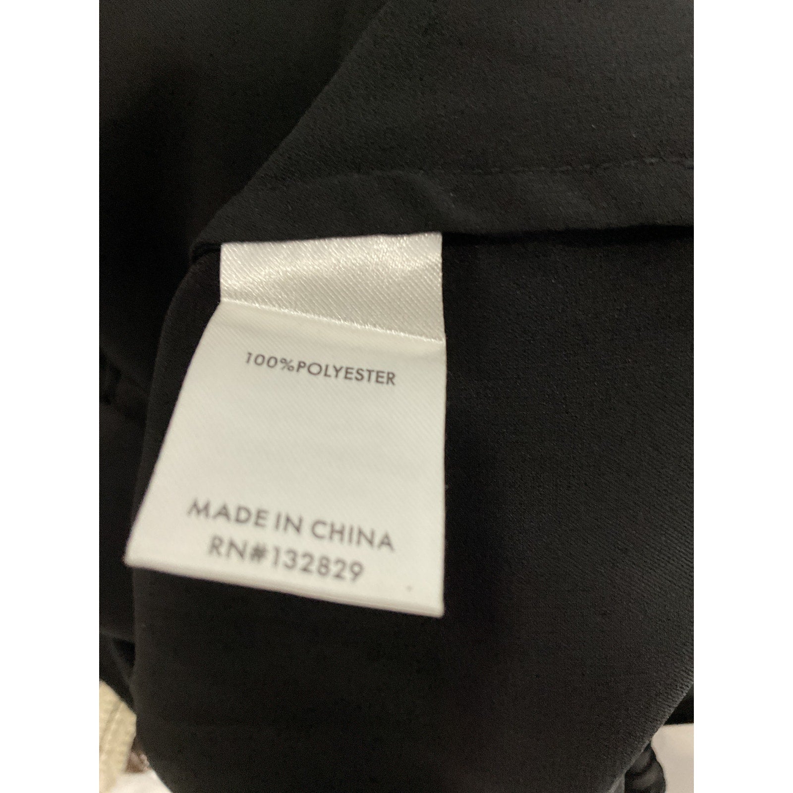 L'Academie 'Elvira' Black Satin Cargo Pant Size XS - NWT