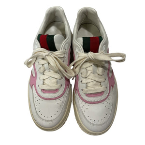 Gucci Retro White Re-Web Sneakers Size 36.5 EU / 6.5 US