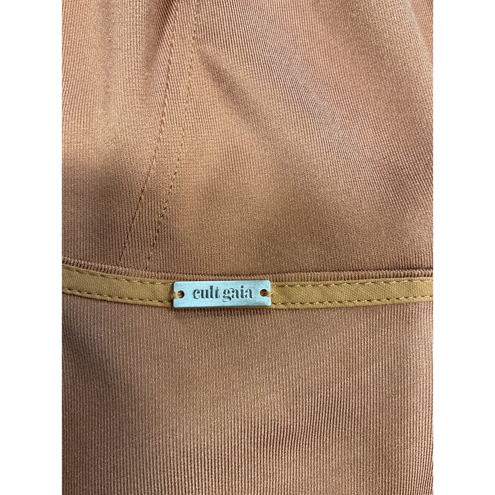 Cult Gaia 'Taja' Brown Cut Out Dress Size XS