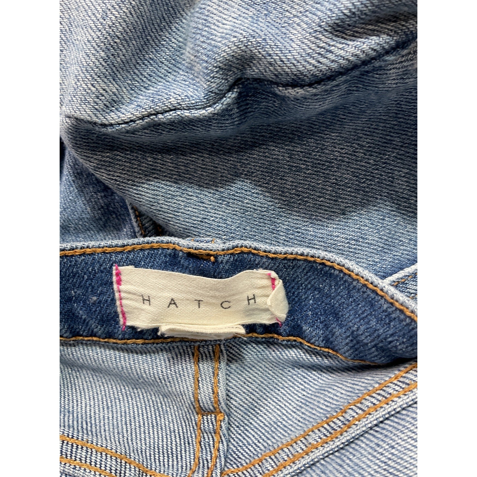 Hatch 'The Cut' Blue Off Maternity Short Size 32