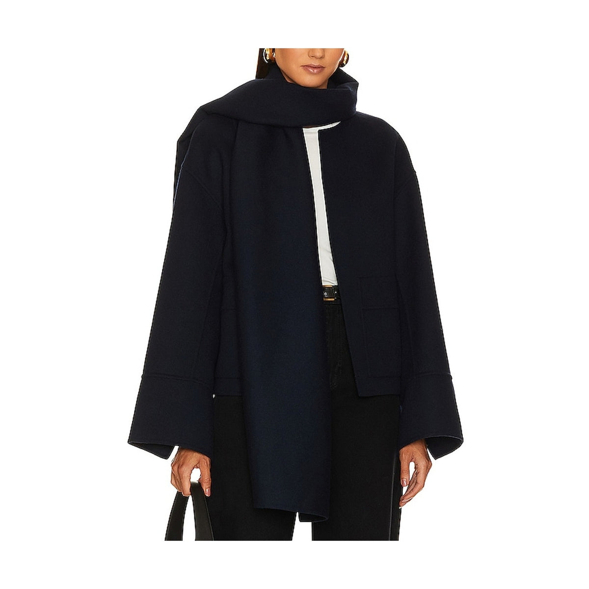 A.L.C. Draped Blue Finley Jacket Size S