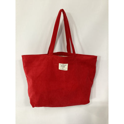 Sézane Red Dual Shoulder Straps Tote Bag