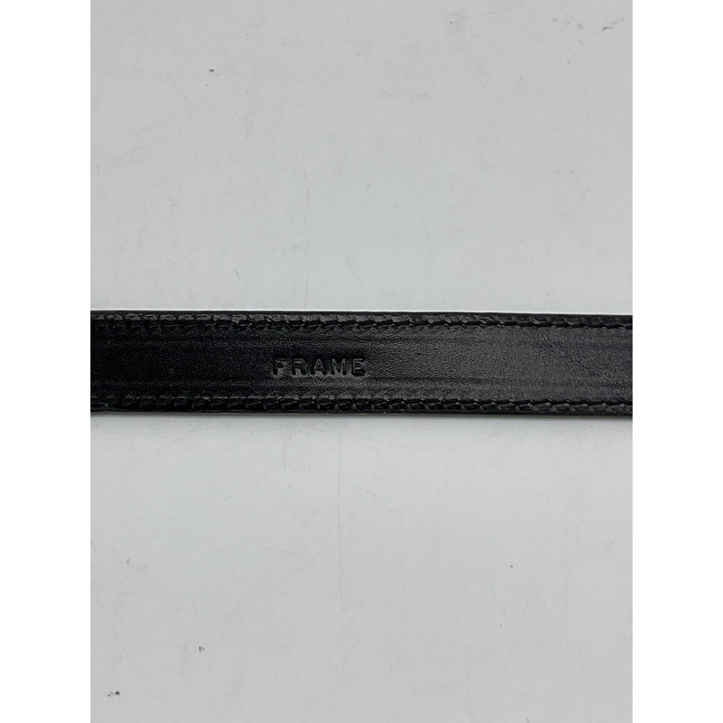 Frame Jewelry Black Detail Belt Size L / G