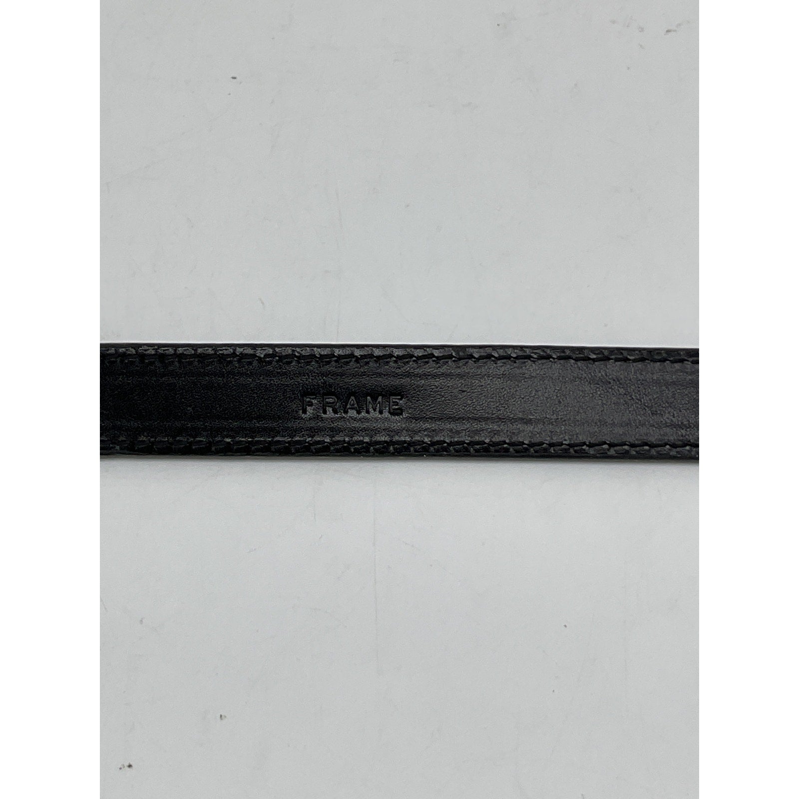 Frame Jewelry Black Detail Belt Size L / G