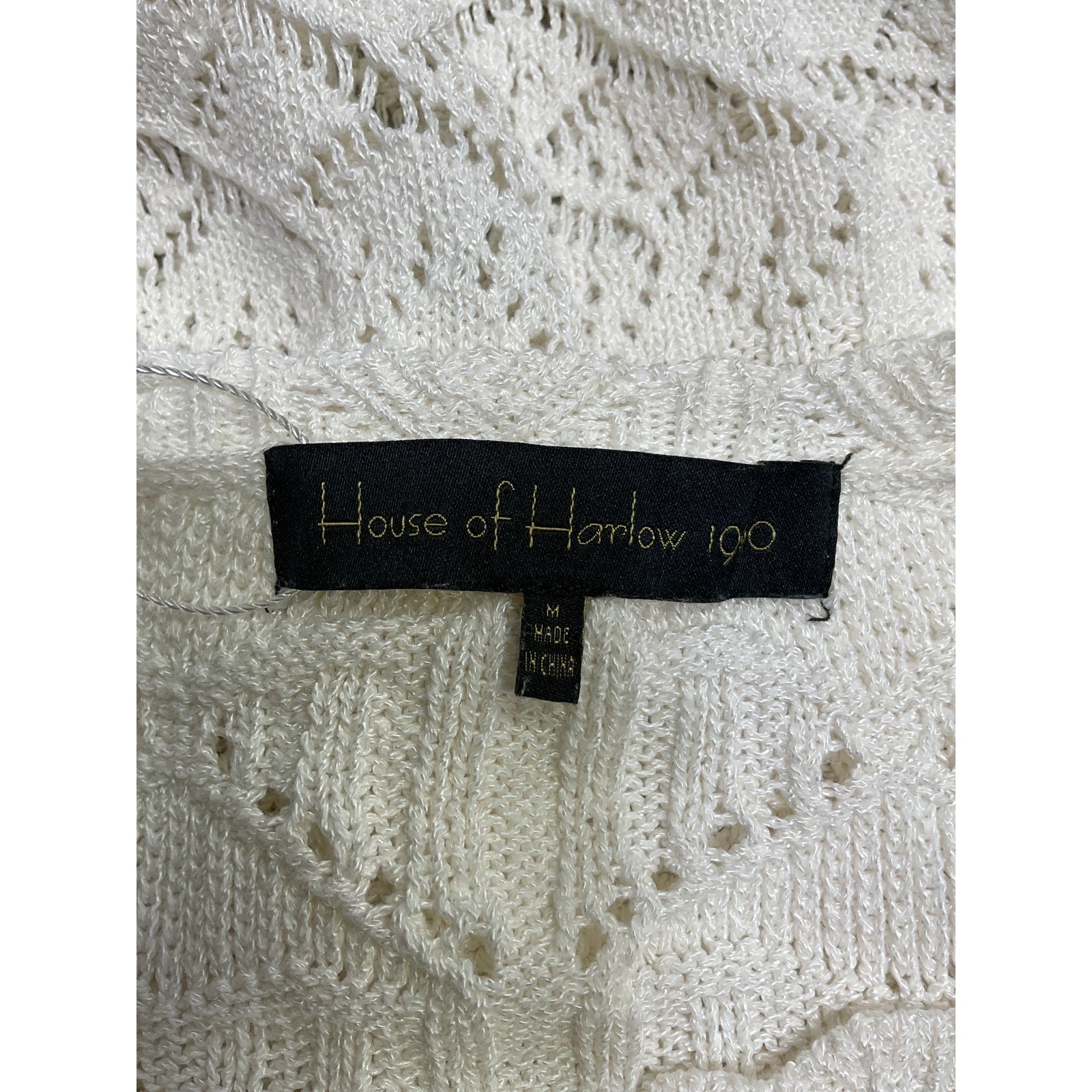 House Of Harlow 1960 X Revolve 'Raylen' Cream Viscose Mini Dress Size M