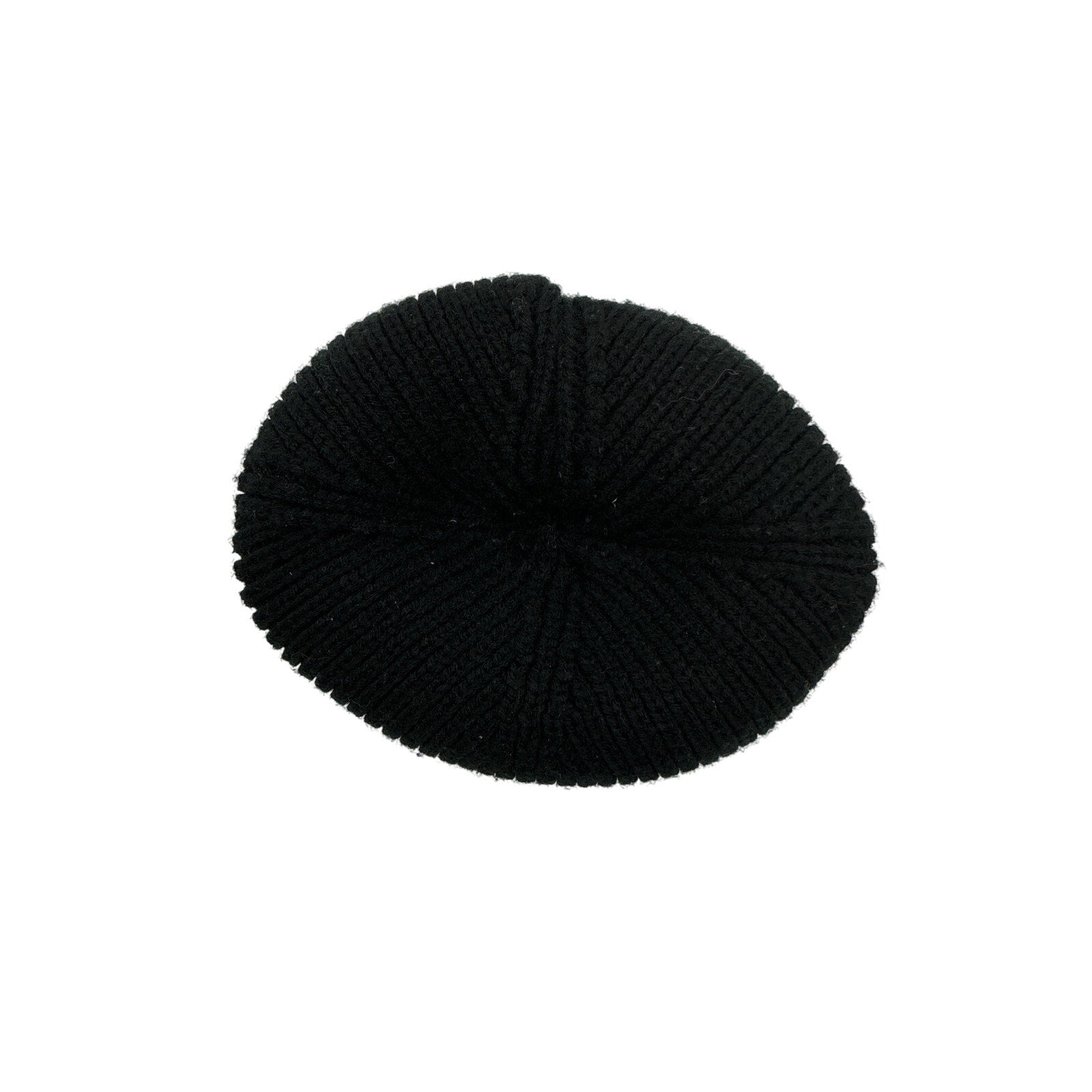 Prada Black Wool And Cashmere Beanie Size S