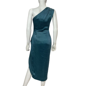 Elliatt Satin Blue Cassini Dress Size XS