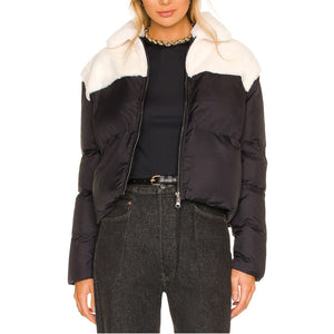Central Park West Sherpa Ivory Knox Jacket Size XS