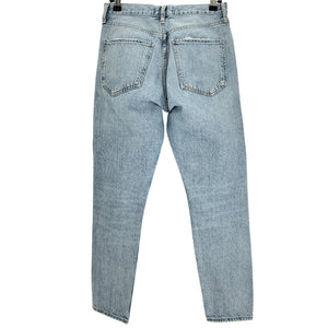 Agolde Distressed Blue Jamie Denim Jeans Size 25