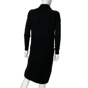 Hatch Cozy Black Polo Knit Dress Size 0