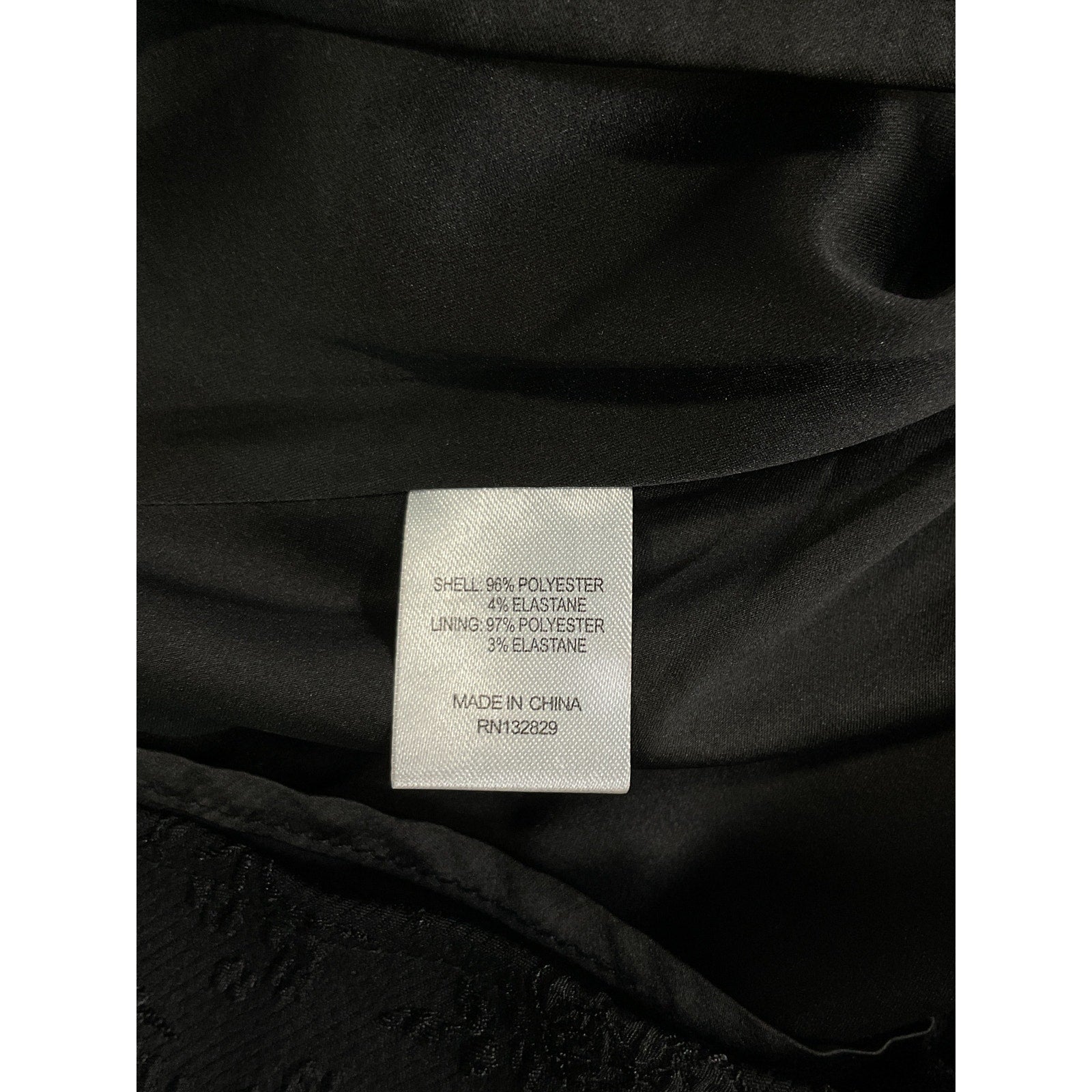 Majorelle 'Tillie' Black jacquard Bow Detail Floral Mini Dress Size S